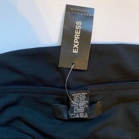 Express NWT Black Strapless Dress SZ 12 - Picture 5 of 5